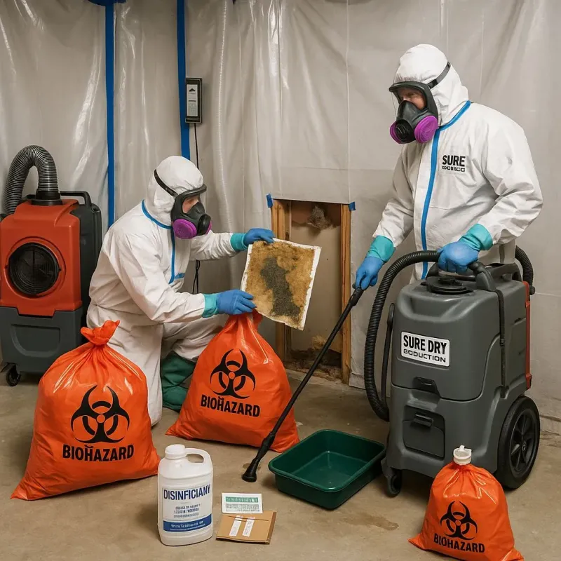 Contaminated Water Handling Protocols process in Iola, WI